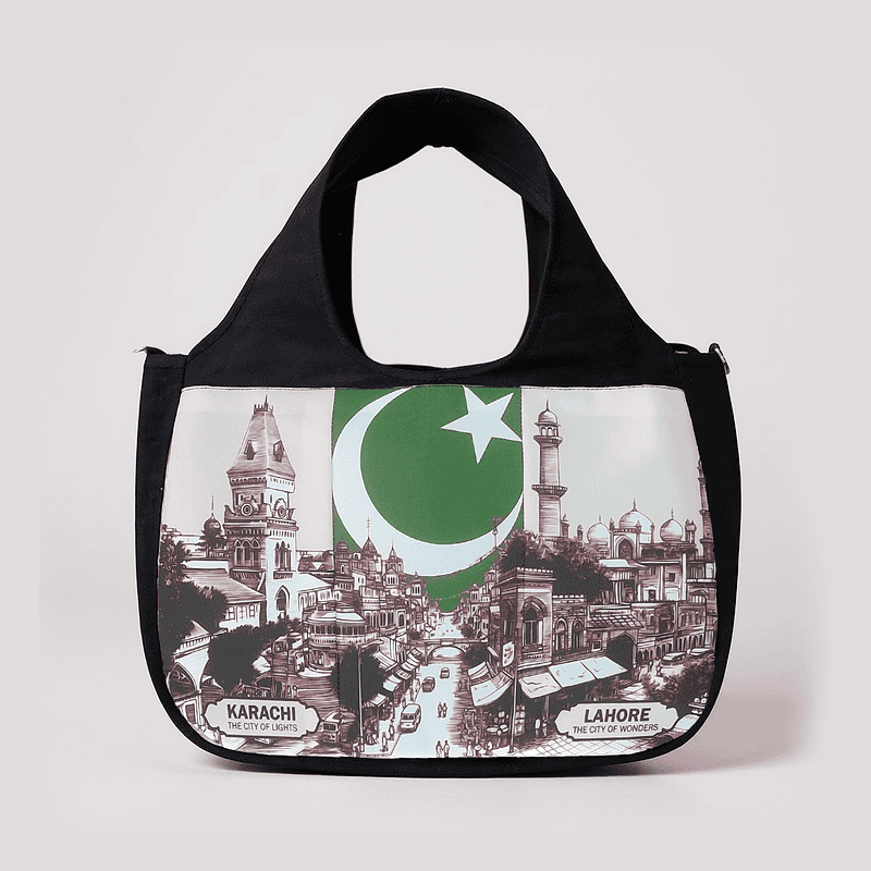 Pakistan Round hobo Bag - Image 5
