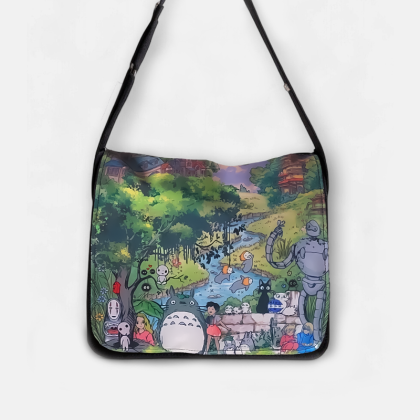 Ghibli Black CrossBody Bag
