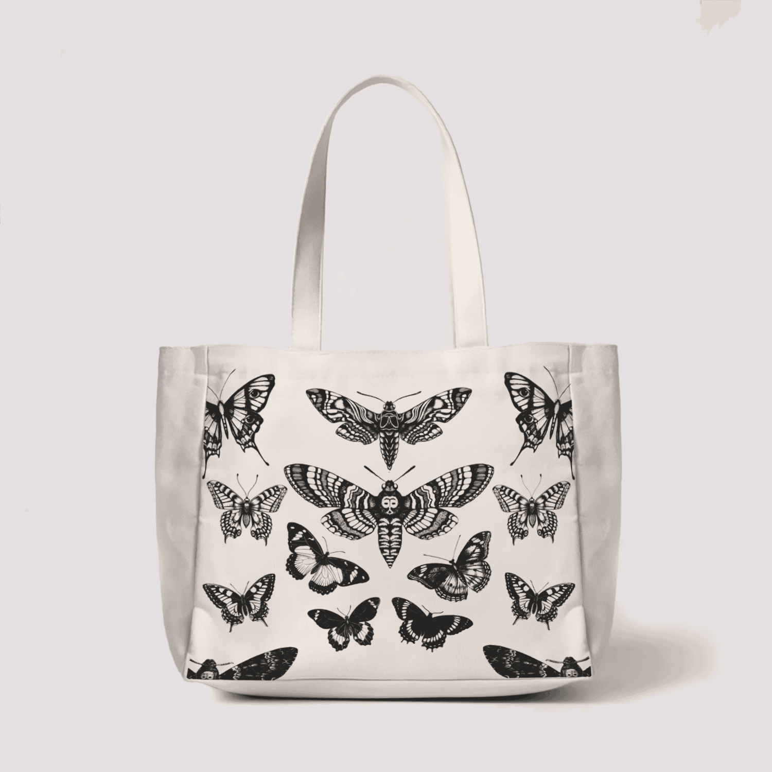 Butterflies Rock Style Box Totebag - Image 2