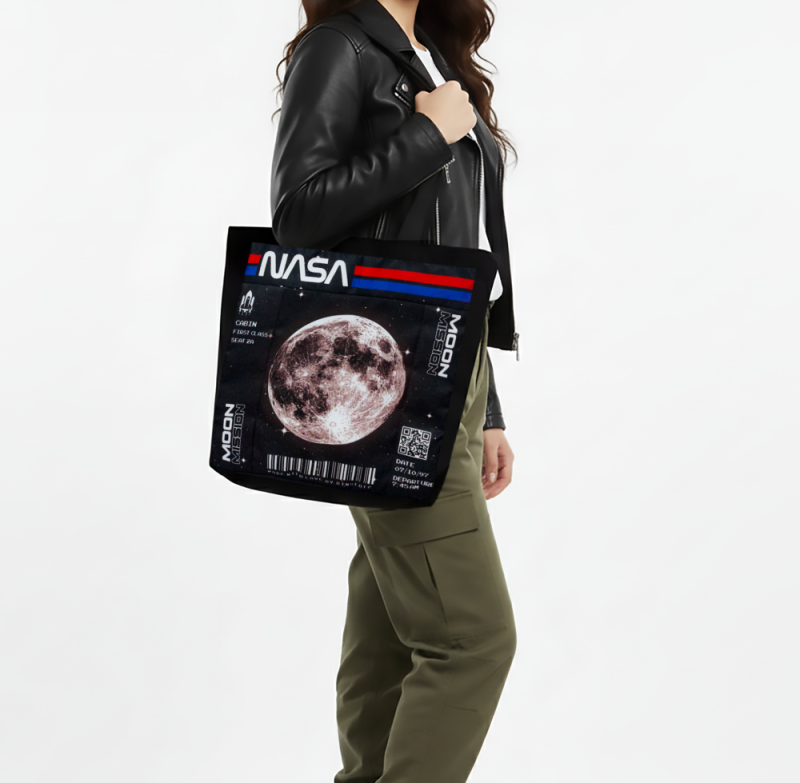 Nasa Moon Patch Totebag - Image 2