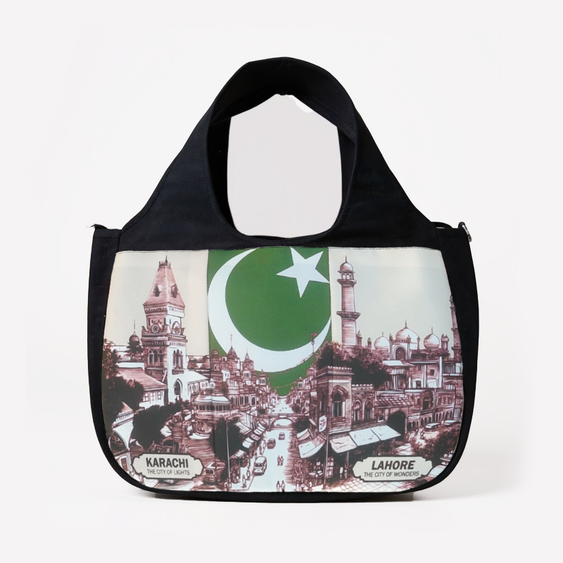 Pakistan Round hobo Bag