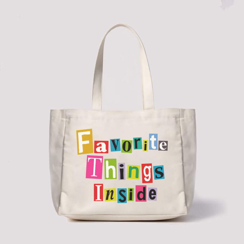 Favorite Things Box Totebag - Image 2