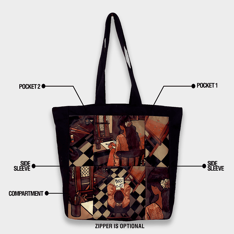 Artist Hoon Patch Totebag - Image 2