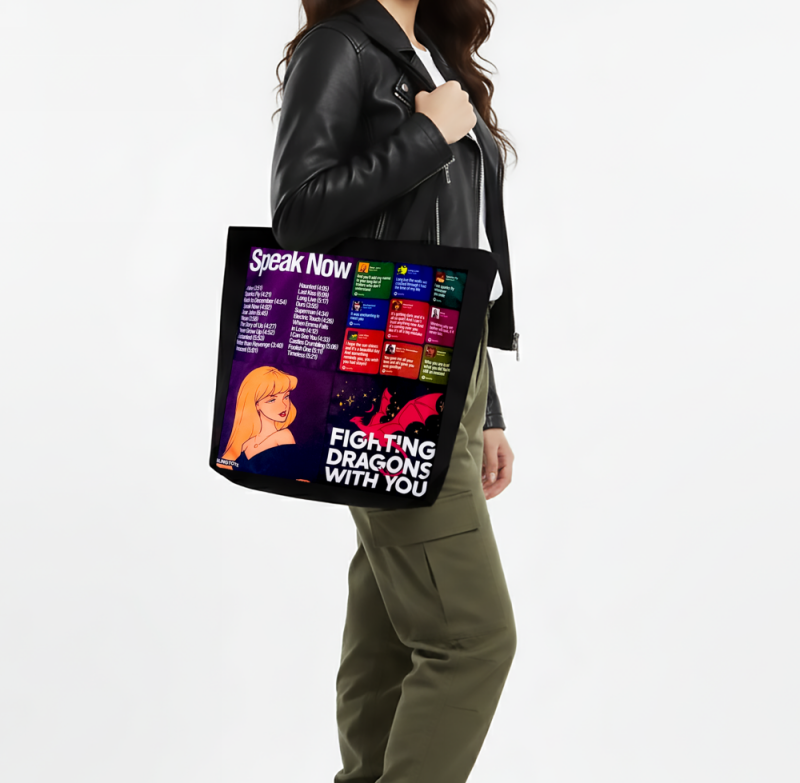 Speak Now - Taylor Swift Patch Totebag - Image 2