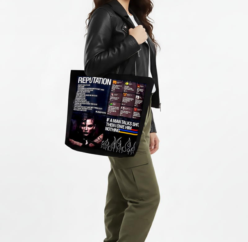 Reputation - Taylor Swift Patch Totebag - Image 2