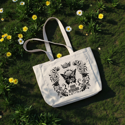 Dark Academia Box Totebag