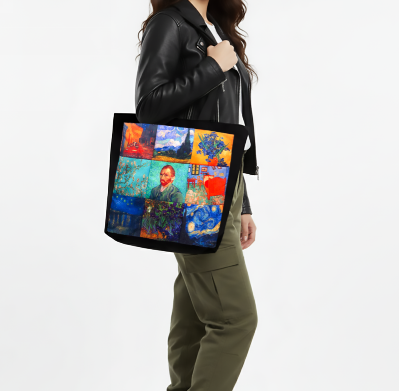 Vincent Van Gogh Patch Totebag - Image 2
