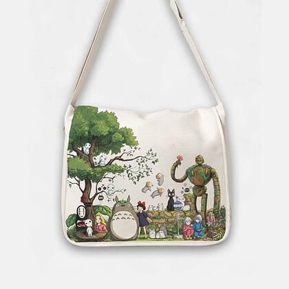 Ghibli Art Crossbody Bag