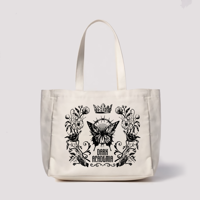 Dark Academia Box Totebag - Image 2