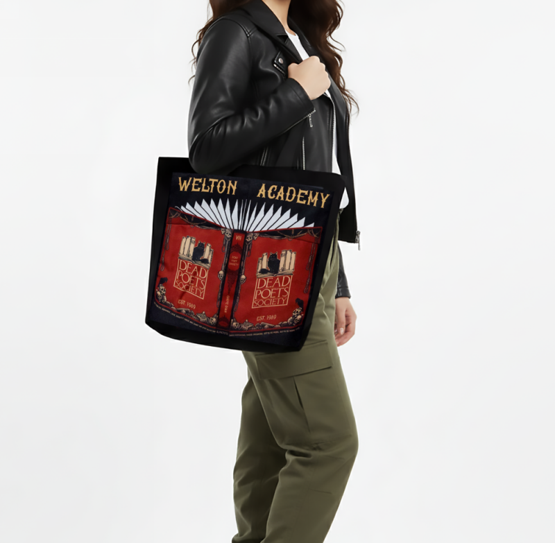 Dead Poet Society Patch Totebag - Image 2