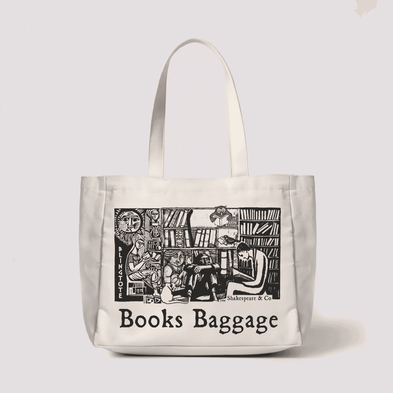 Book Baggage Box Totebag - Image 2