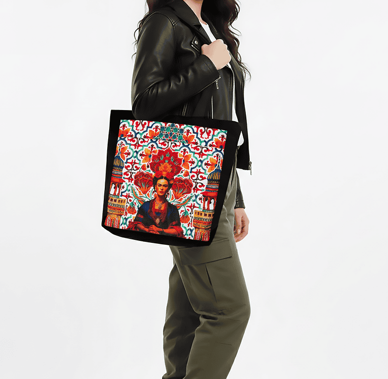 Frida Kahlo Patch Totebag - Image 2