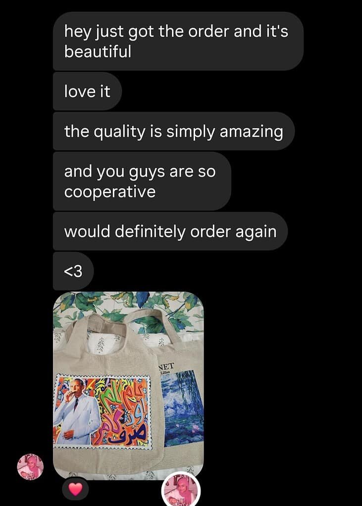 BlingTote customer review from Instagram