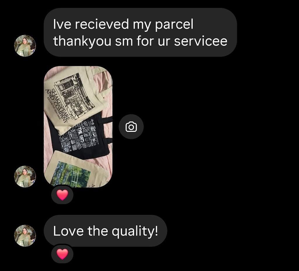 BlingTote customer review from Instagram