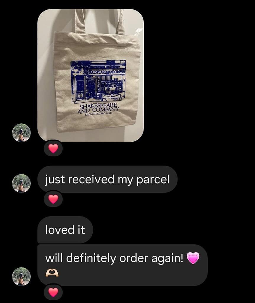 BlingTote customer review from Instagram