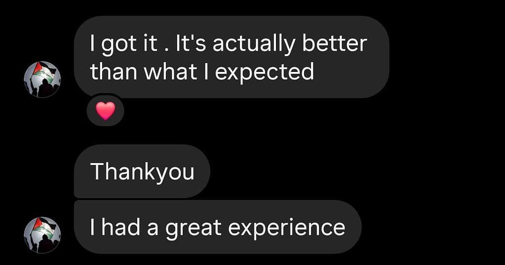 BlingTote customer review from Instagram
