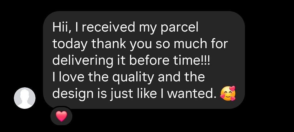 BlingTote customer review from Instagram