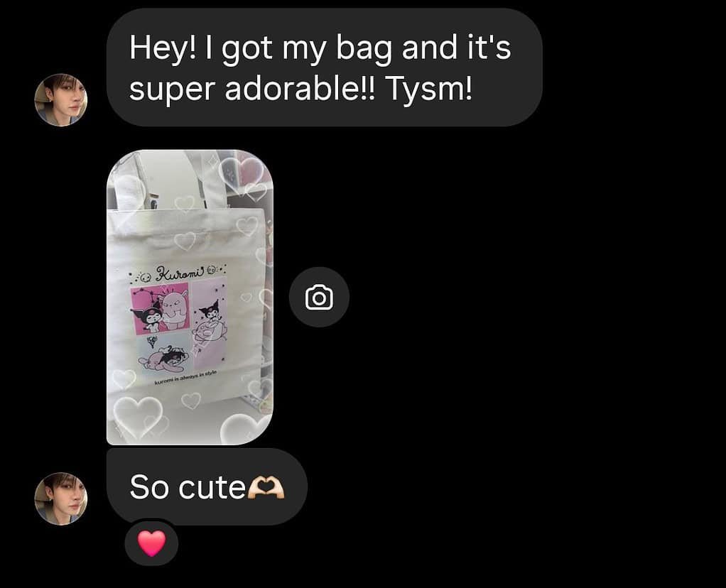 BlingTote customer review from Instagram