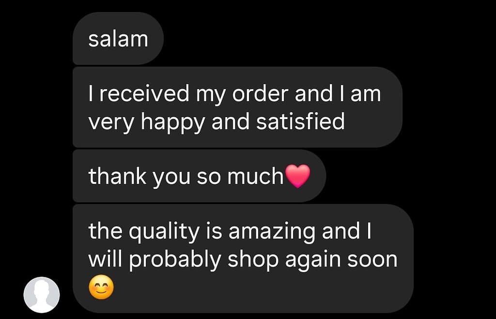 BlingTote customer review from Instagram