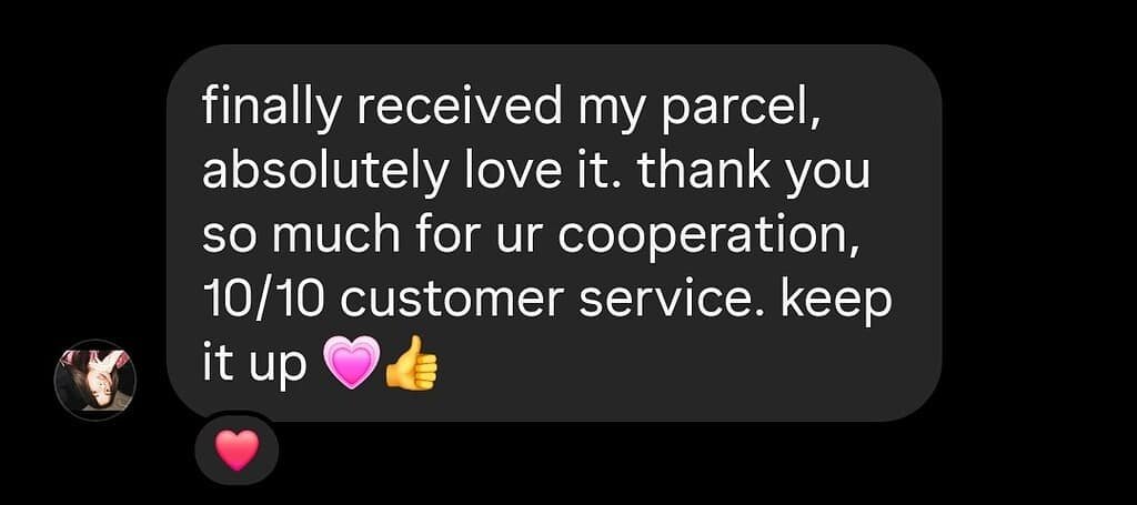 BlingTote customer review from Instagram