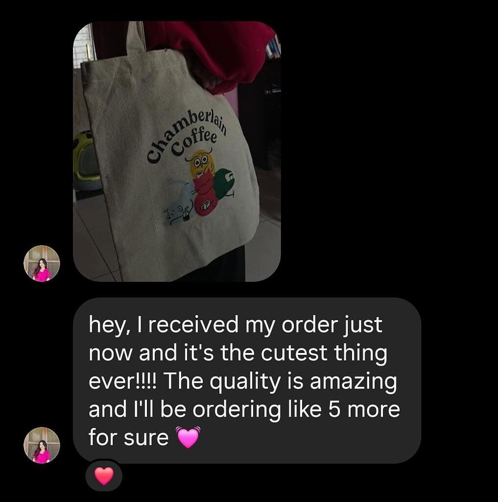 BlingTote customer review from Instagram