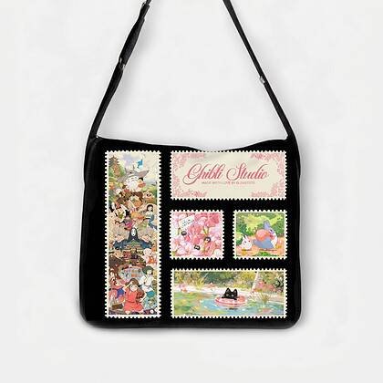 Ghibli Stamp CrossBody Bag
