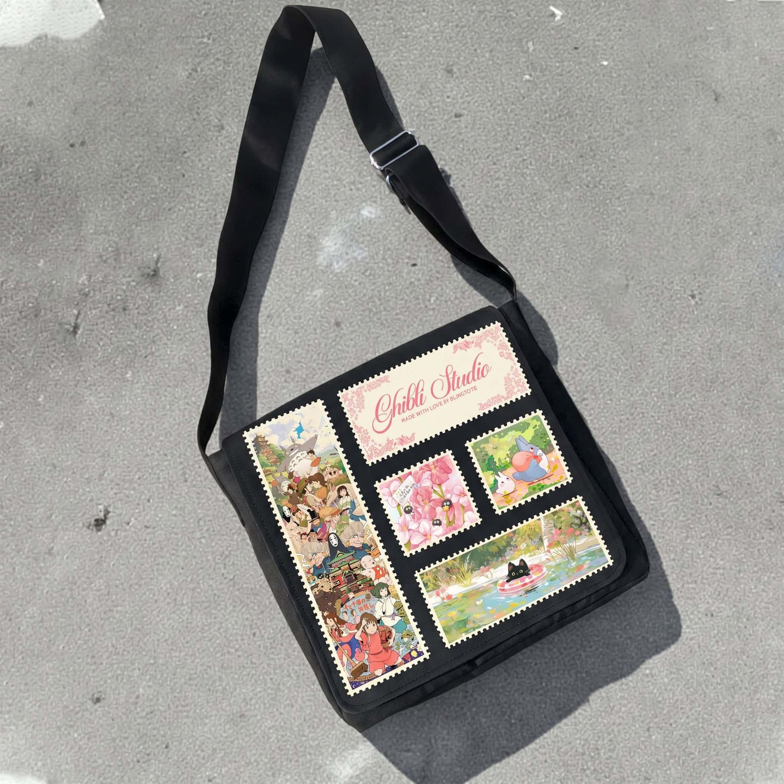 Ghibli Stamp CrossBody Bag - view 2