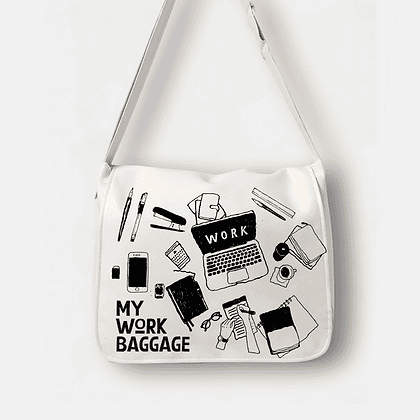 Work Baggage Cross Body Bag